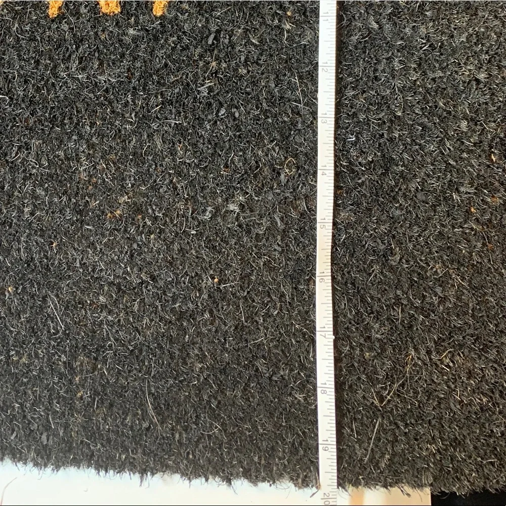 NEW Black door mat”Please hide packages from husband “